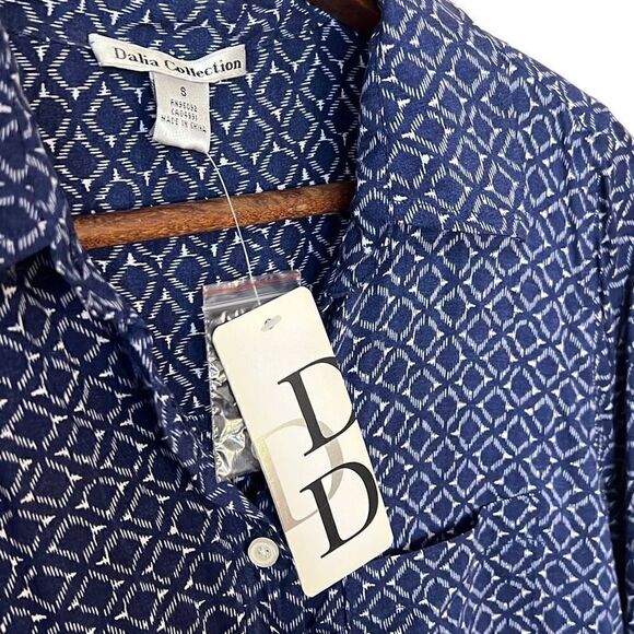 Dalia Collection NWT Button Down Shirt - Picture 8 of 10